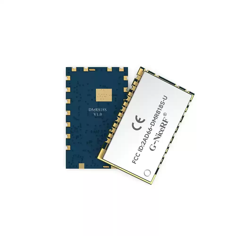 DMR818S-U: модуль рации DMR Tier II AMBE++ с сертификатами FCC ID и CE RED