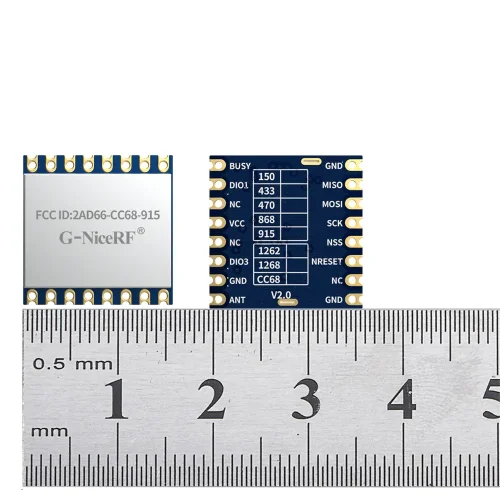 LoRa-CC68-915: одобренный FCC ID модуль SPI Port LLCC68 на базе LoRa