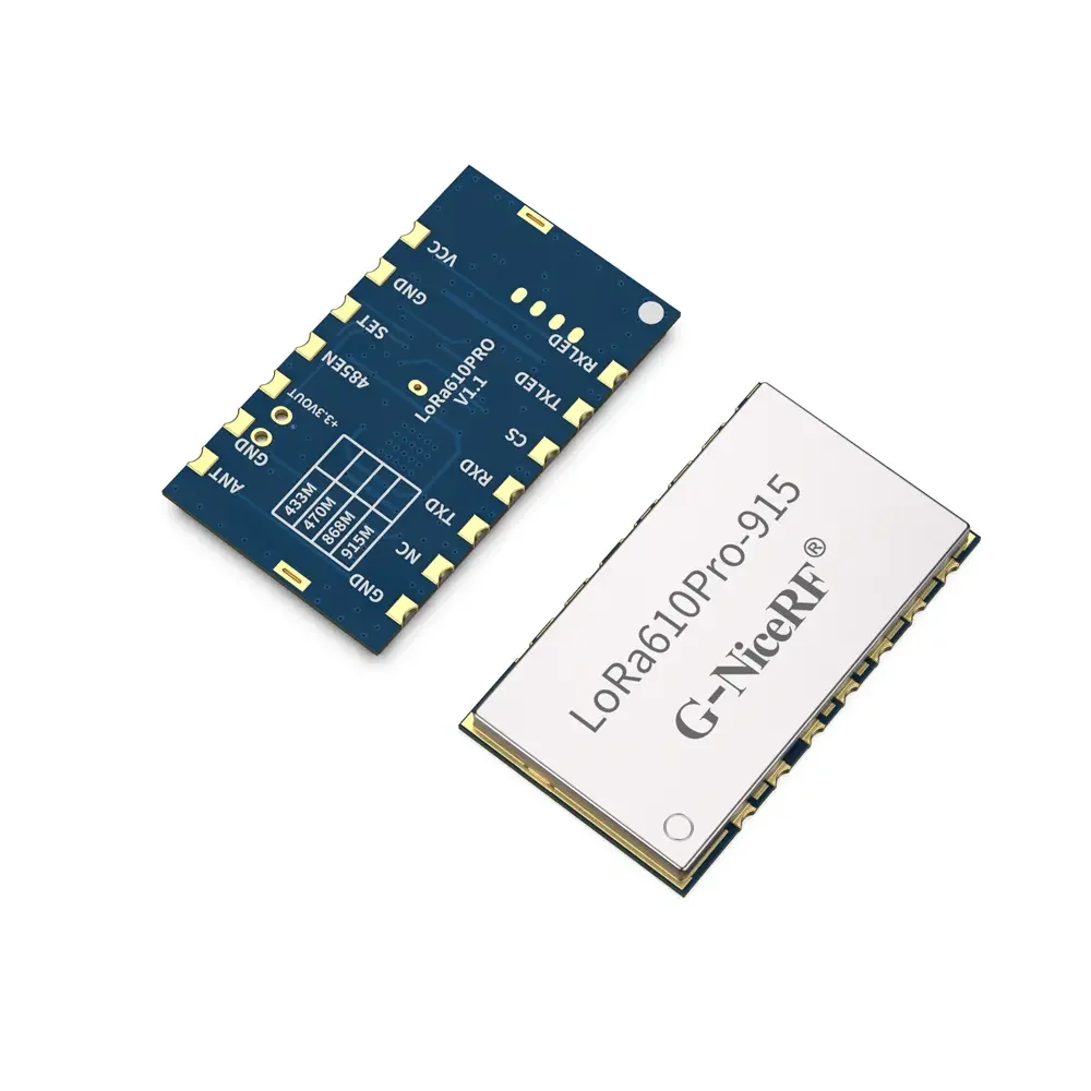 LoRa610Pro: встроенный модуль Uart LoRa небольшого размера мощностью 100 мВт с защитой от электростатического разряда