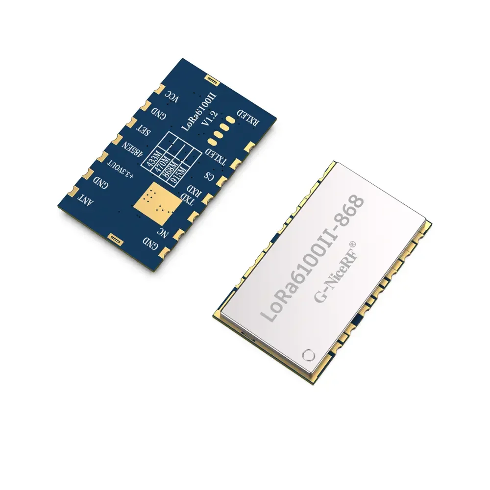 LoRa6100II: Модуль Uart LoRa мощностью 2 Вт с чипом LLCC68 для ячеистой сети и защиты от электростатического разряда