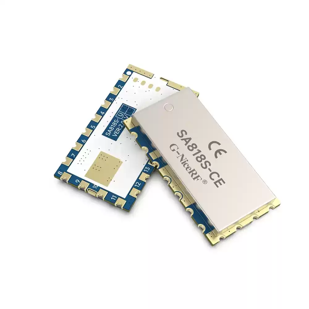 SA818S-CE: аналоговый модуль рации мощностью 1 Вт, сертифицированный CE-RED, радиус действия 3–5 км