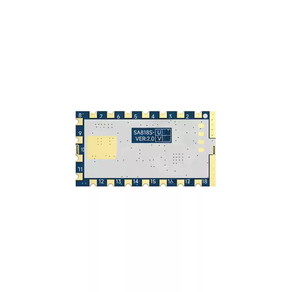 SA818S: 1 Вт встроенный аналоговый модуль рации с усилителем и малошумящим усилителем