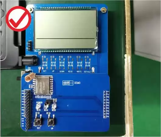 Пример правильной установки пружинной антенны