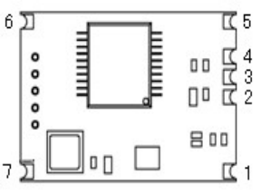 Определение выводов демонстрационной платы цифрового сенсорного модуля Определение выводов демонстрационной платы цифрового сенсорного модуля