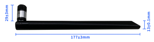 Размер стержневой антенны sw1900-zd200 Размер стержневой антенны sw1900-zd200