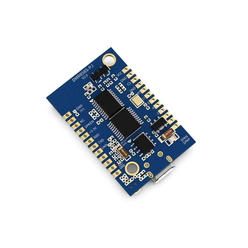 DMR858S: встроенный модуль рации DMR Tier II мощностью 5 Вт