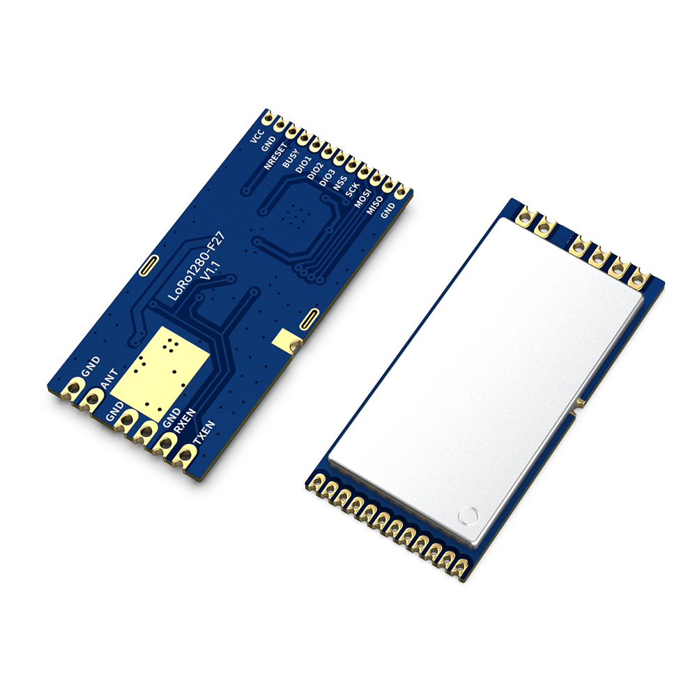 LoRa1280F27-TCXO: промышленный радиочастотный модуль SX1280 2,4 ГГц