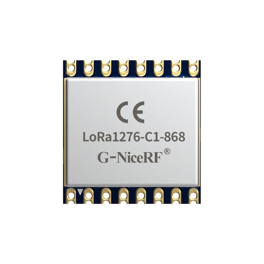 LoRa1276-C1-868: модуль LoRa SX1276 868 МГц 100 мВт, сертифицированный CE-RED, с защитой от электростатического разряда