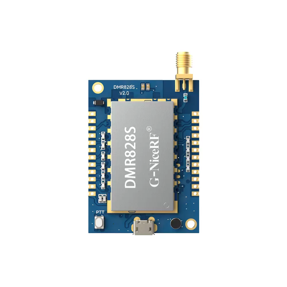 DMR828S: модуль рации DMR Tier II мощностью 2 Вт с AMBE++