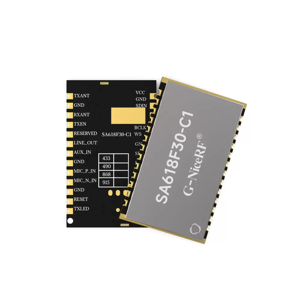 SA618F30-C1: высококачественный 1 Вт высокомощный полнодуплексный аудиомодуль передачи