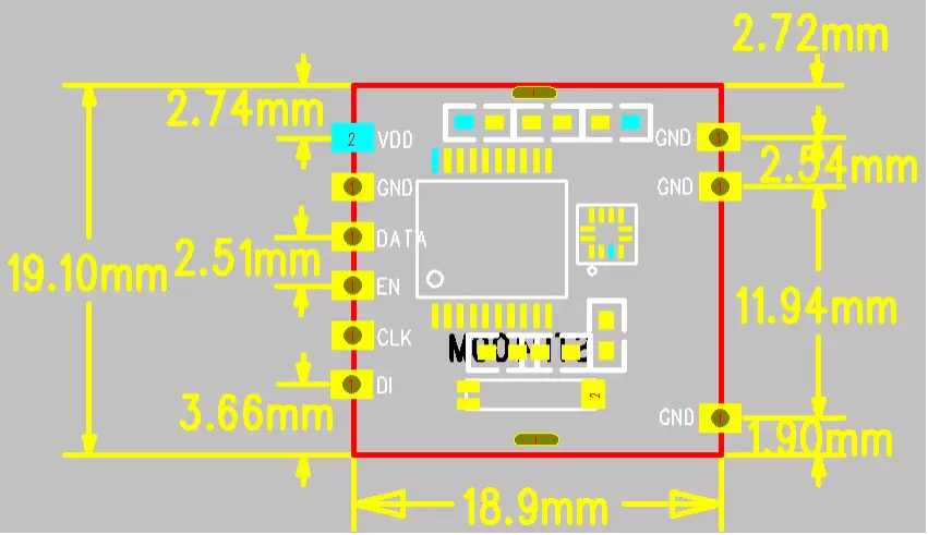 Механические размеры STP400M