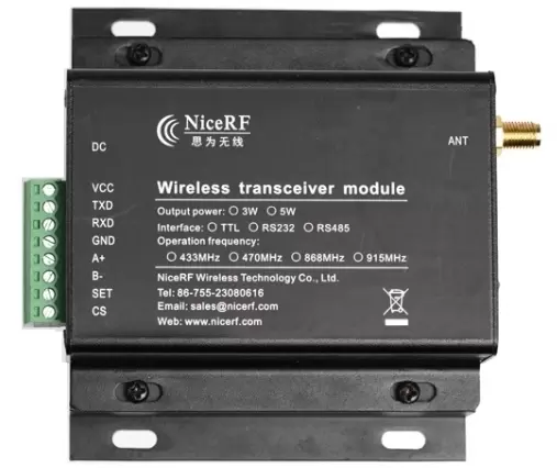 Определение контактов беспроводного радиочастотного модема LoRa LoRa6500Pro