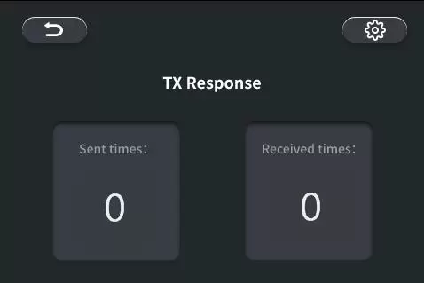 Тест функции передачи-приема данных