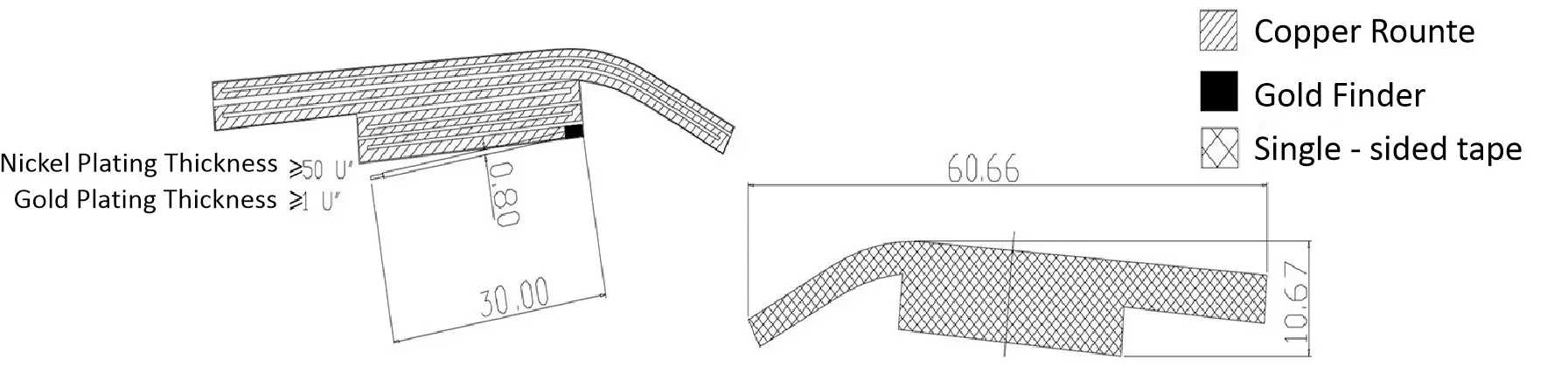 SW433-FPC01 Размер
