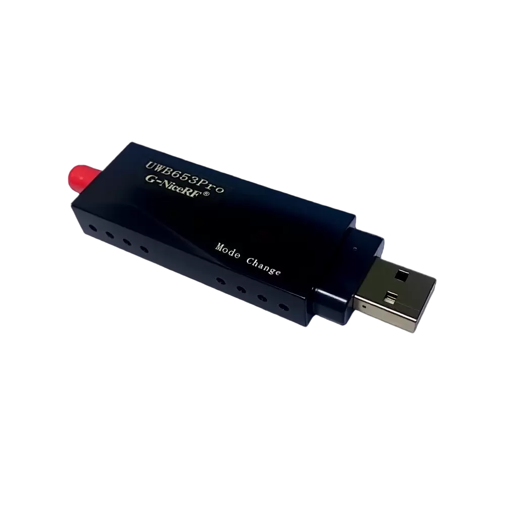 UWB653Pro: USB UWB модуль высокоточного позиционирования, измерения дальности и передачи данных мощностью 0,5 Вт с током сна на уровне мкА
